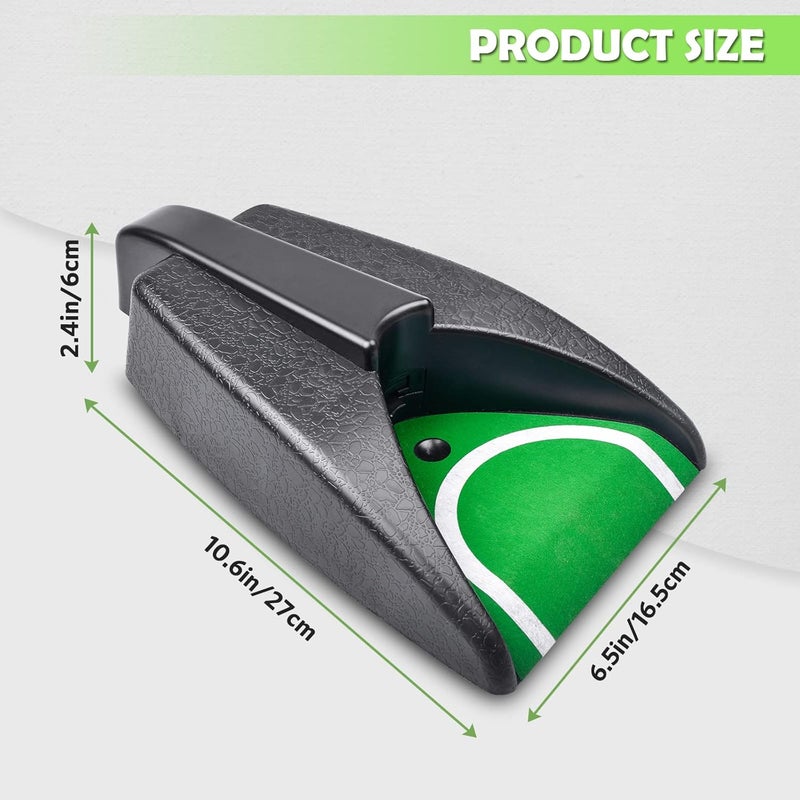 Dorytin Golf Automatic Putting Cup, Practice Return Machine, Auto Putting Returner, Indoor/Outdoor Yard Office - Image 2